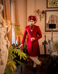 Regal Maroon Sherwani