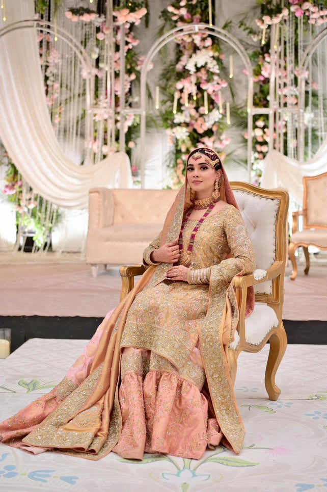 Farshi Gharara with Tissue Shirt