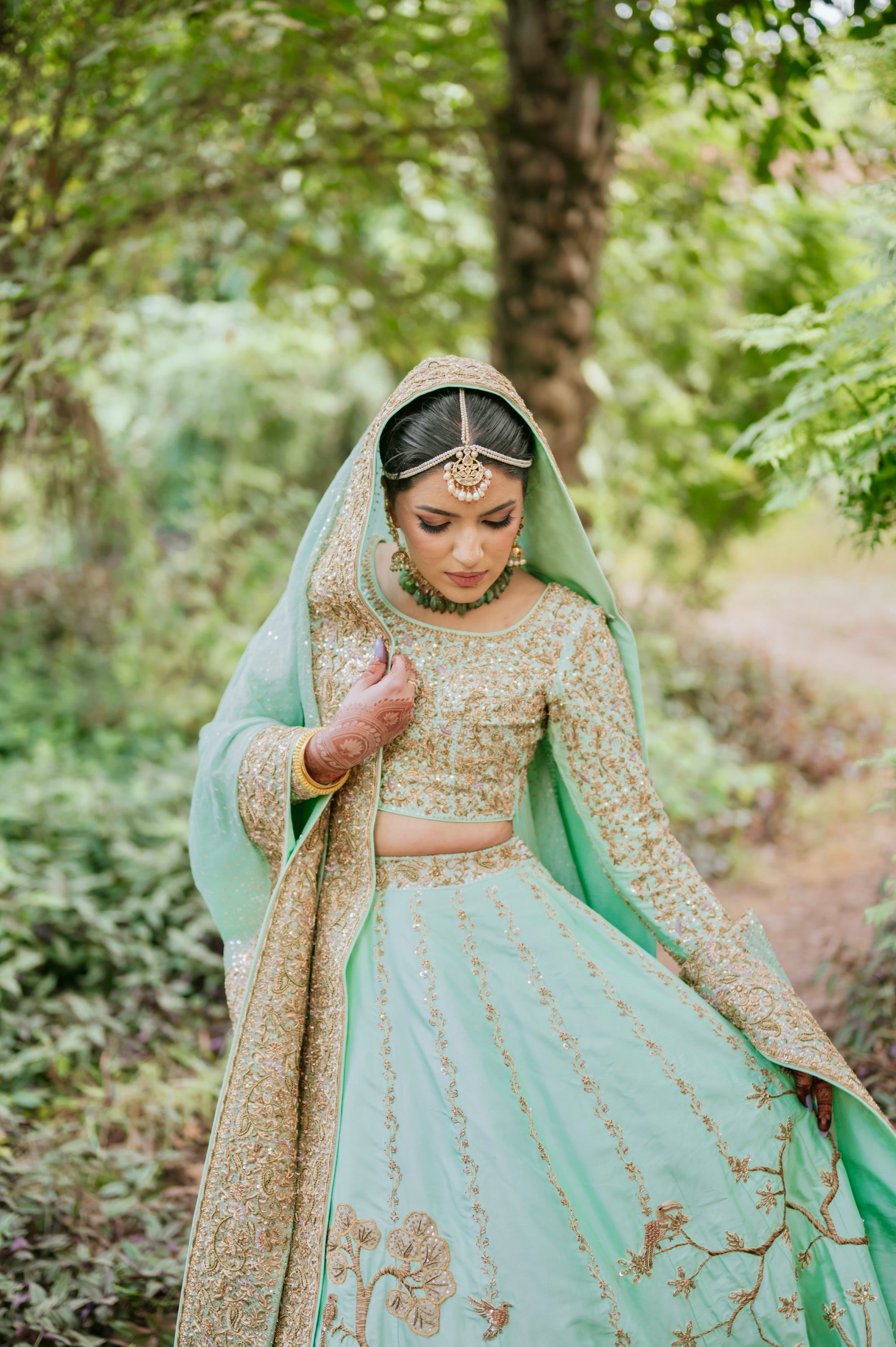 Rainforest theme bridal