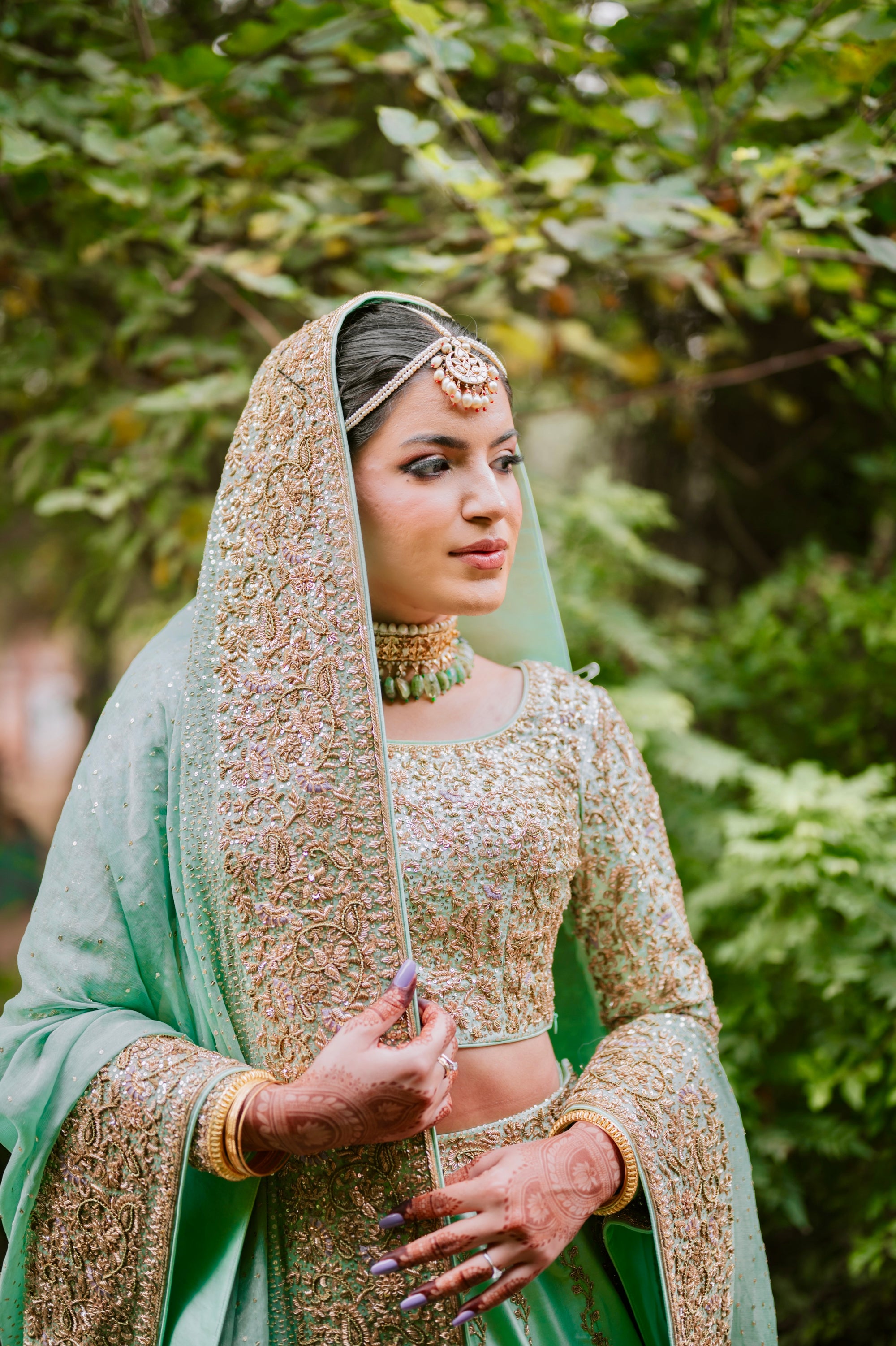 Rainforest theme bridal