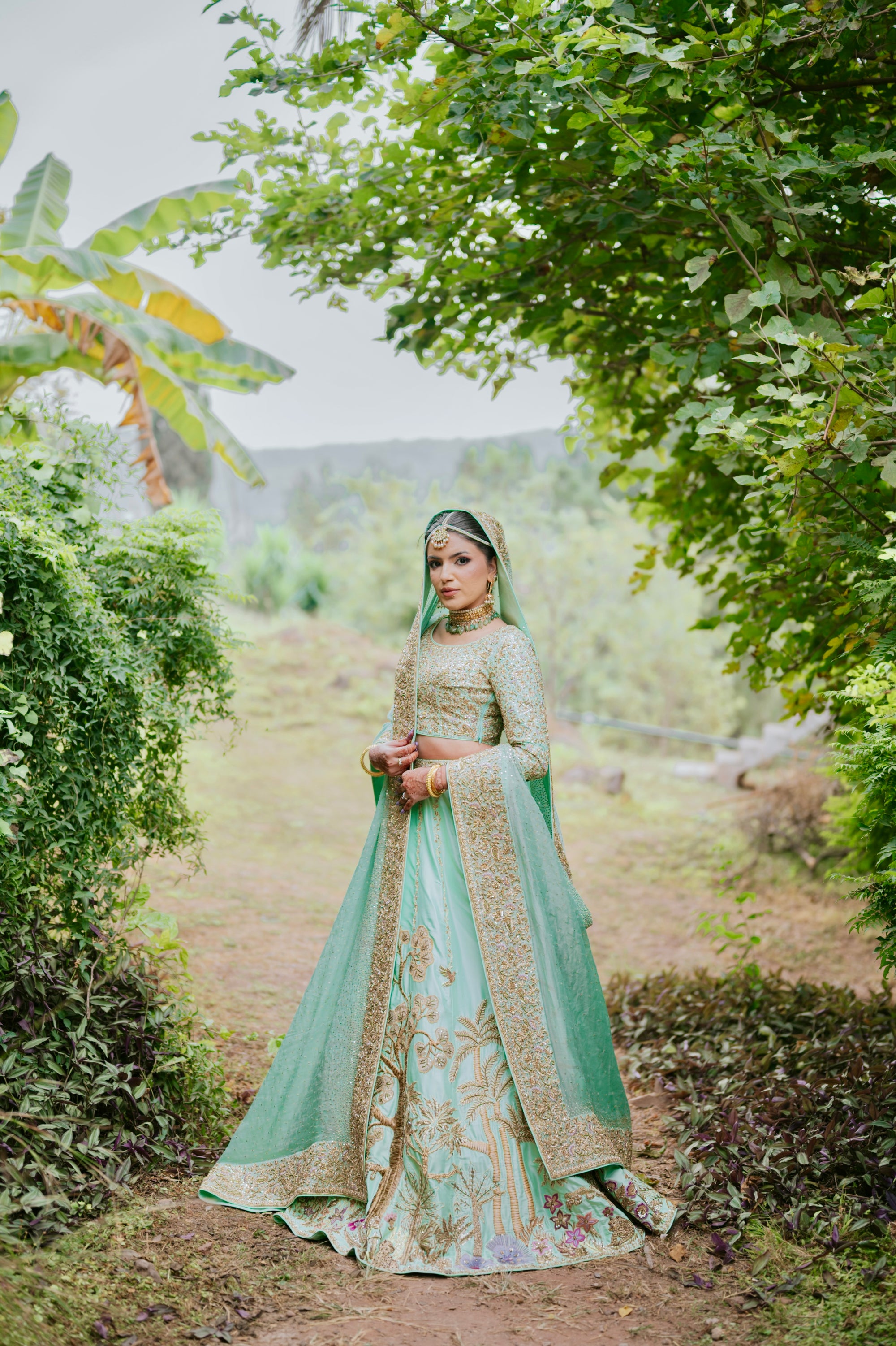 Rainforest theme bridal