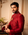 Regal Maroon Sherwani