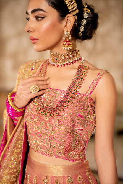 Carnation Pink Lehnga Choli