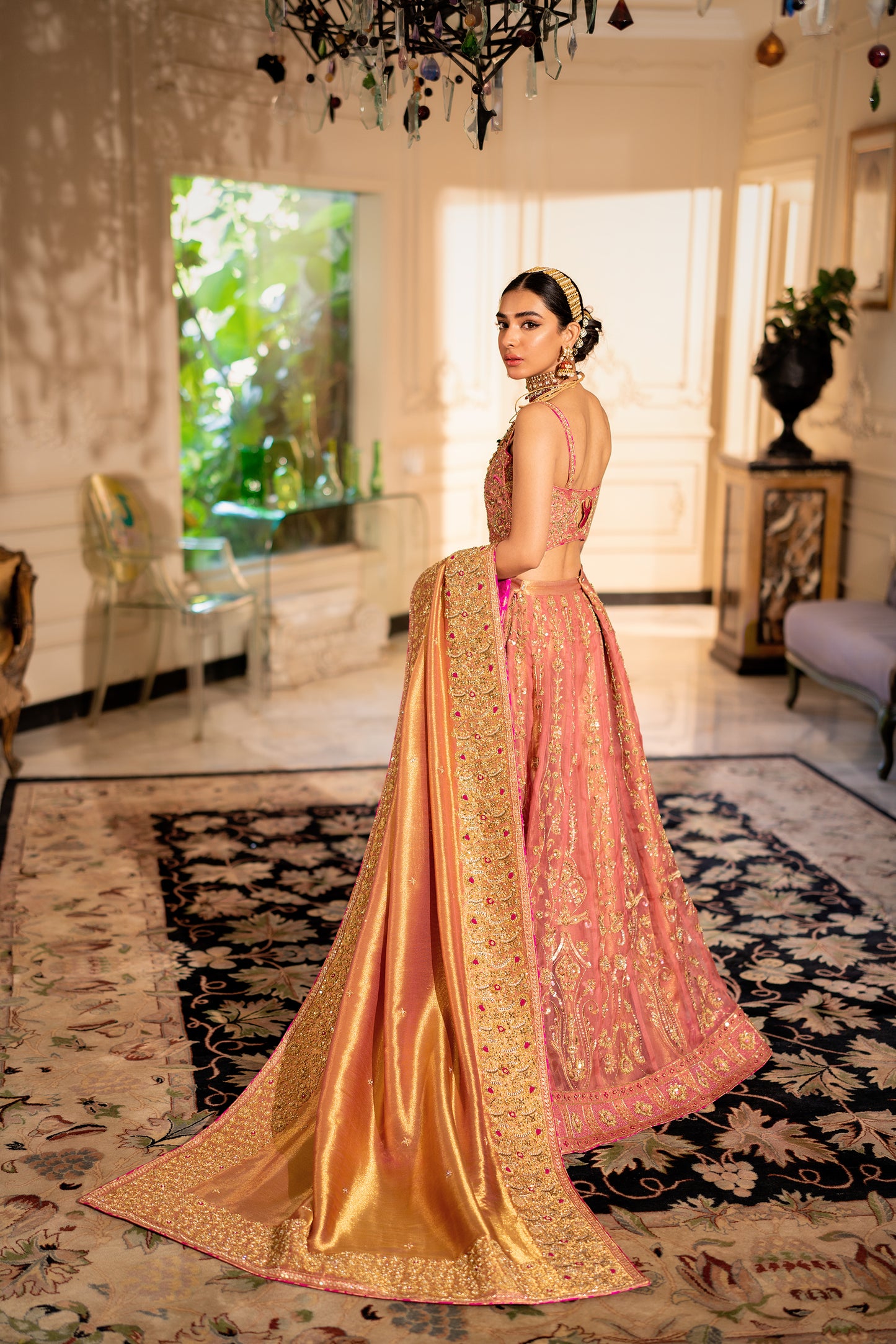 Carnation Pink Lehnga Choli