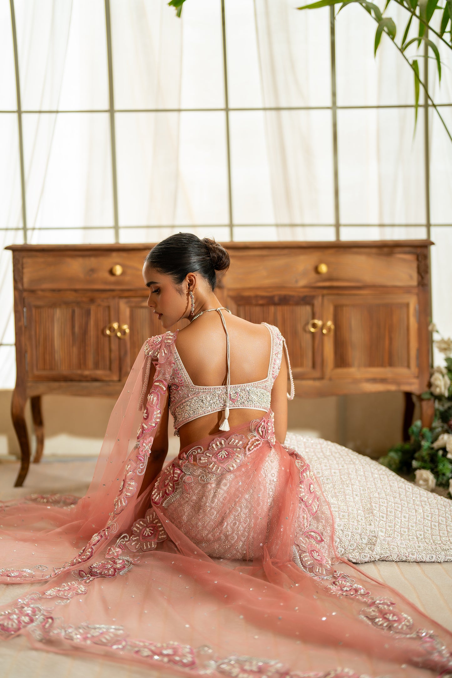 Noorie - Pink Choli Lehanga