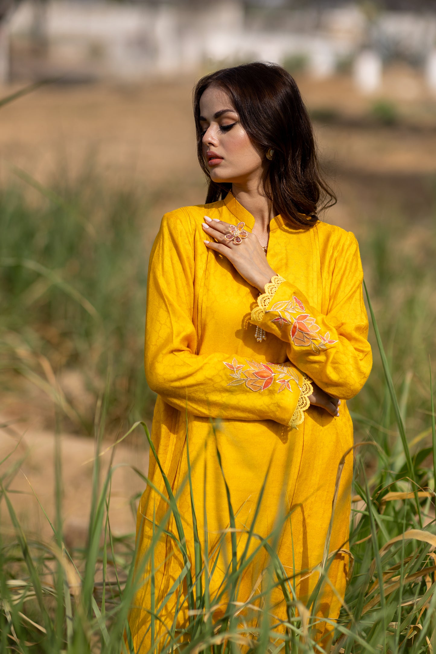 Yellow Motif Pret