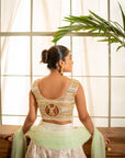 Noorie - Ivory lehnga choli
